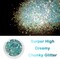 Opal Chunky Glitter, 1.75oz/50g Blue Glitter, Dreamy High Sparkle Glitter for Crafts Holographic Fine Glitter Mix Iridescent Glitters Flake for Resin Nails Art Hair DIY Snow Globe - Azure Sky